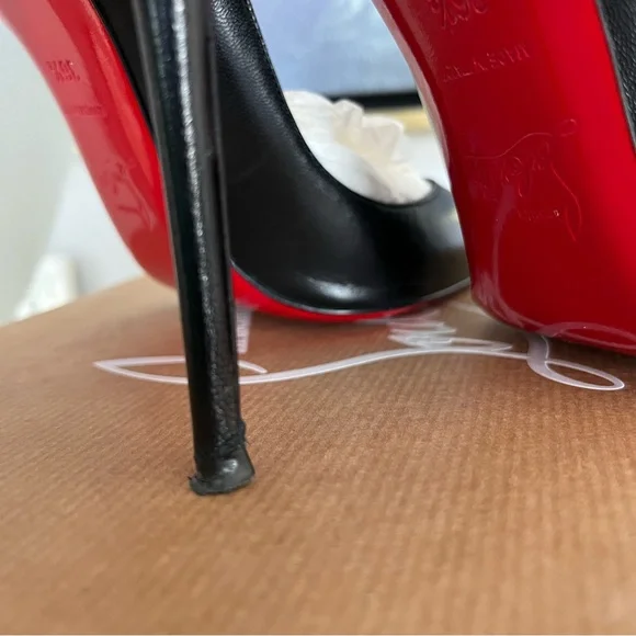 Christian Louboutin so kate black kid - Picture 6 of 11